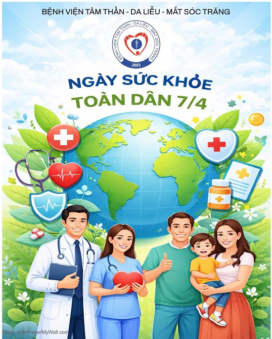 HƯỞNG ỨNG NGÀY SỨC KHỎE TOÀN DÂN & NGÀY SỨC KHỎE THẾ GIỚI 07/4