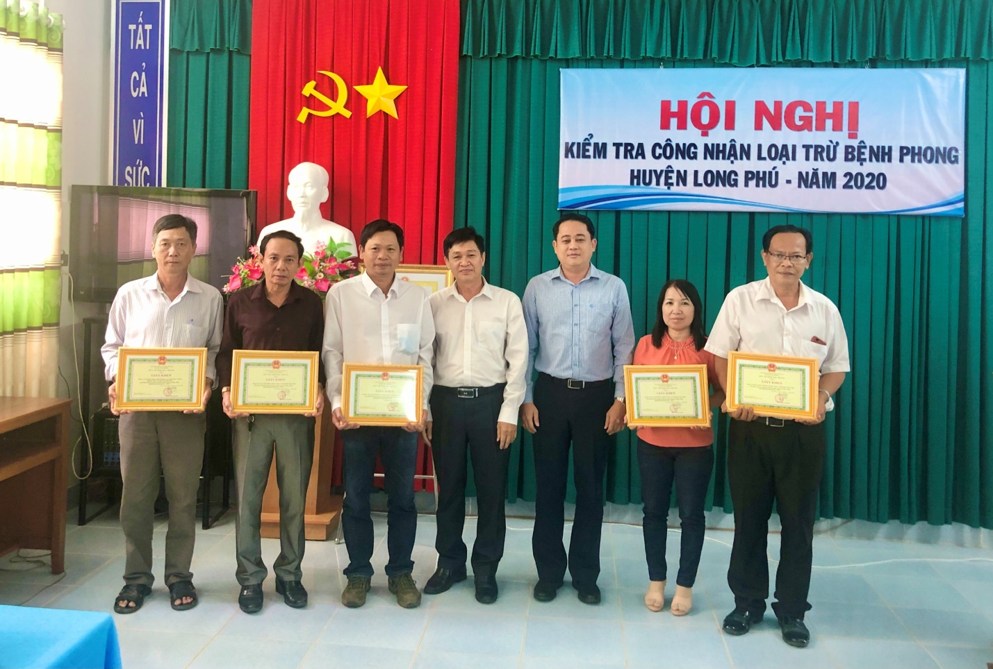 HỘI NGHỊ LOẠI TRỪ PHONG QUY MÔ CẤP HUYỆN NĂM 2020