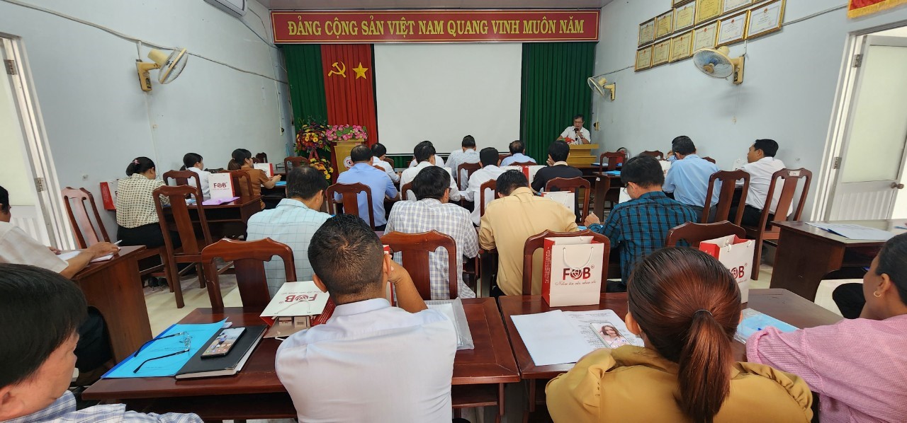 HỘI NGHỊ SƠ KẾT 6 THÁNG CÔNG TÁC PHÒNG BỆNH