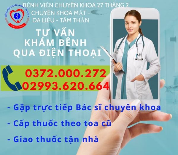 TƯ VẤN KHÁM BỆNH QUA ĐIỆN THOẠI